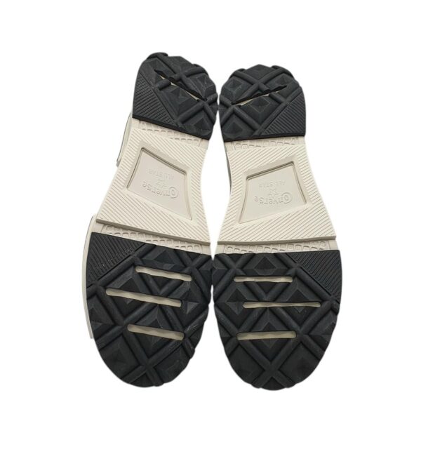 Tenisi dama Converse 41, material textil, alb crem - imagine 5