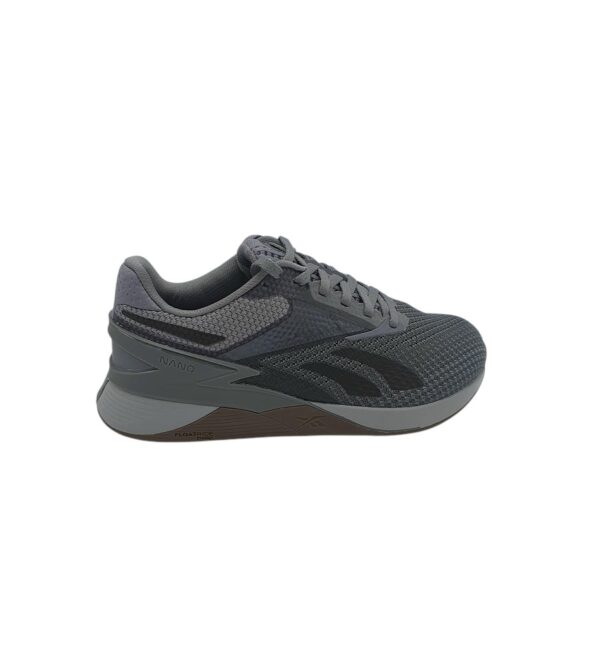 Adidasi barbati Reebok Nano X3, material textil, gri - imagine 1