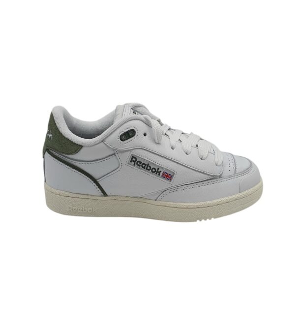 Adidasi barbati Reebok Club C Bulc 43, piele, imitatie de piele, alb - imagine 1