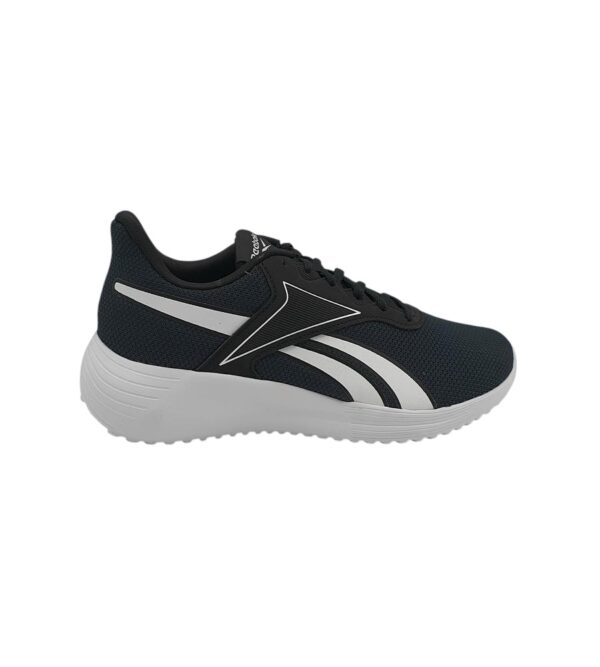 Adidasi barbati Reebok Lite 3, material textil, negru alb - imagine 1