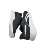 Adidasi barbati Reebok Lite 3, material textil, negru alb - imagine 4