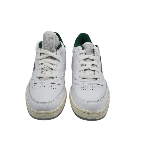 Adidasi barbati Reebok Club C , piele, imitatie de piele, alb gri - imagine 3