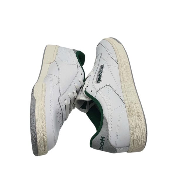 Adidasi barbati Reebok Club C , piele, imitatie de piele, alb gri - imagine 4