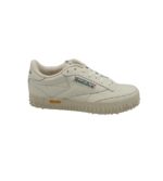 Adidasi barbati Reebok Club C Vibram 41, piele, imitatie de piele, crem