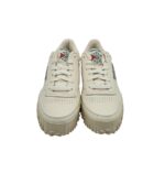 Adidasi barbati Reebok Club C Vibram 41, piele, imitatie de piele, crem - imagine 3