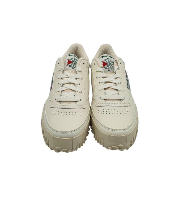 Adidasi barbati Reebok Club C Vibram 41, piele, imitatie de piele, crem - imagine 3