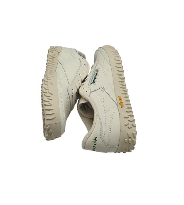 Adidasi barbati Reebok Club C Vibram 41, piele, imitatie de piele, crem - imagine 4