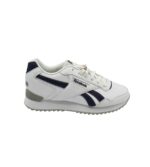 Adidasi barbati Reebok Glide Ripple , material textil imitatie de piele, alb
