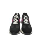 Adidasi dama Polo, material textil, imitatie de piele, negru - imagine 3