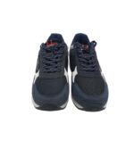 Adidasi barbati Polo , imitatie de piele, material textil, bleumarin - imagine 3