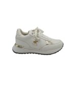 Adidasi dama Polo 38, imitatie de piele, alb