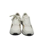 Adidasi dama Polo 38, imitatie de piele, alb - imagine 3