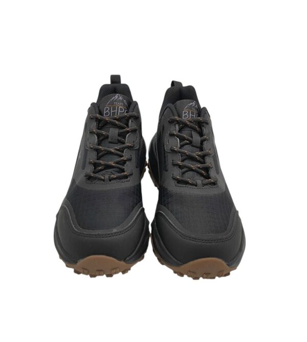 Adidasi barbati Polo 40, imitatie de piele, negru - imagine 3