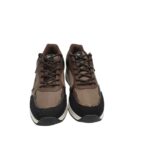 Adidasi dama Polo 41, imitatie de piele, material textil, maro - imagine 3