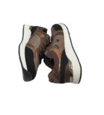 Adidasi dama Polo 41, imitatie de piele, material textil, maro - imagine 4