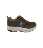 Adidasi barbati Polo 41 , material textil, imitatie de piele, kaki