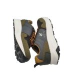 Adidasi barbati Polo 41 , material textil, imitatie de piele, kaki - imagine 4