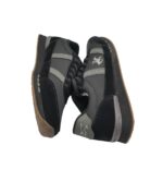 Adidasi barbati Polo 45, imitatie de piele, material textil, negru gri - imagine 4