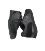 Adidasi barbati Polo 46, imitatie de piele, material textil, negru gri - imagine 4