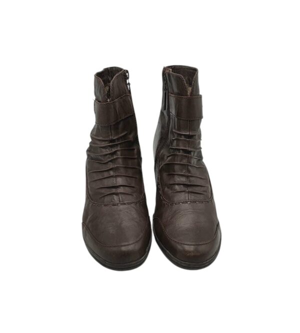 Botine dama Medicus 42, piele, maro, imblanite - imagine 3