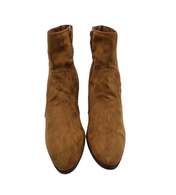 Botine dama New Look 41, material textil, maro - imagine 3