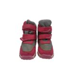 Ghete copii Lilly &Dan 33, imitatie de piele, roz gri, waterproof - imagine 3