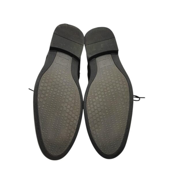 Ghete barbati 41, piele, negru - imagine 5