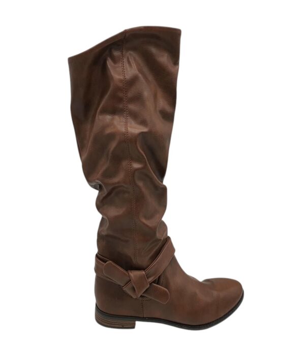 Cizme dama Graceland 40, imitatie de piele, maro - imagine 1