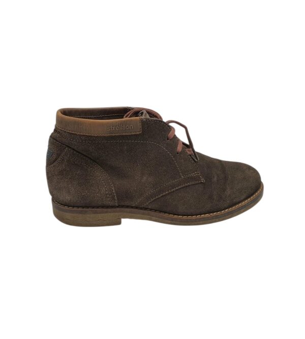 Ghete barbati Strellson 41, piele intoarsa, maro - imagine 1