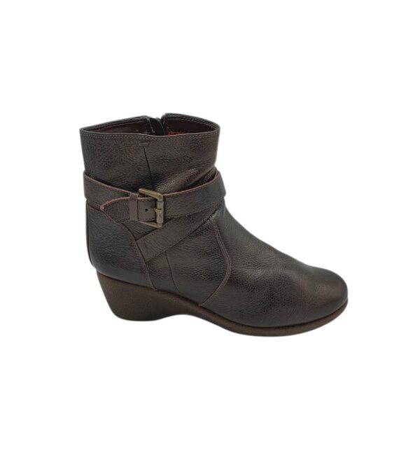 Botine dama The Flexx 37, piele, maro - imagine 1