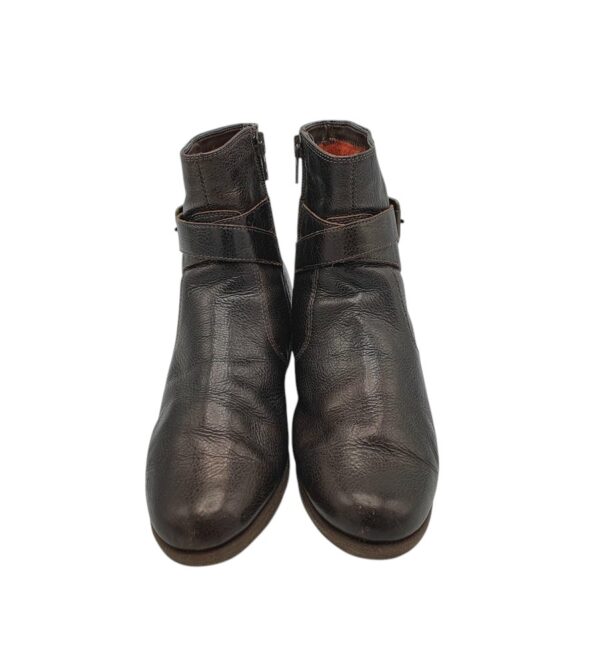 Botine dama The Flexx 37, piele, maro - imagine 3