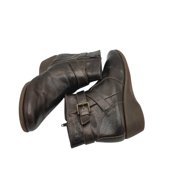 Botine dama The Flexx 37, piele, maro - imagine 4