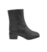Cizme dama M&S 42, piele, negru