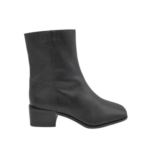 Cizme dama M&S 42, piele, negru - imagine 1