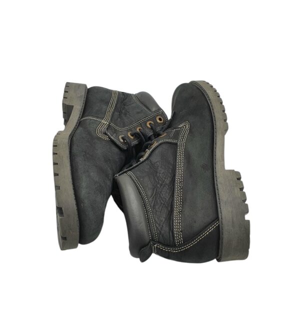 Ghete barbati Compani 41, piele, negru - imagine 4