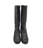 Cizme dama 37, piele, negru - imagine 3