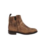 Botine barbati 40, piele, maro