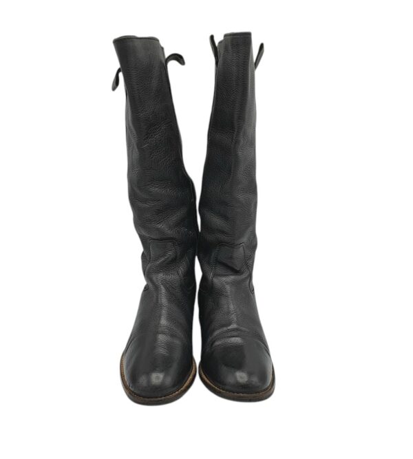 Cizme dama Buffalo 42, piele, negru - imagine 4