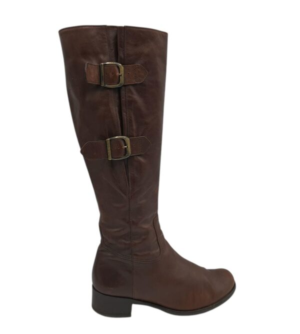 Cizme dama Gabor 41, piele, maro - imagine 1