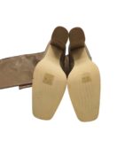 Cizme dama Stephan 38, imitatie de piele , bej - imagine 5