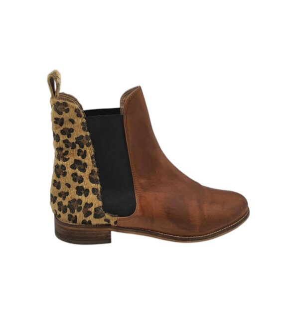Botine dama Joules 41, piele, maro - imagine 1