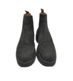 Ghete barbati Pat Calvin 45, piele, negru - imagine 3