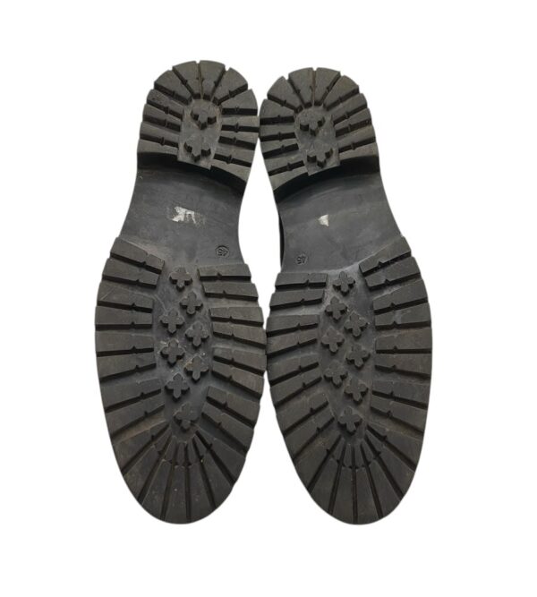 Ghete barbati Pat Calvin 45, piele, negru - imagine 5