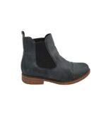 Botine dama Tamaris 40, piele, negru
