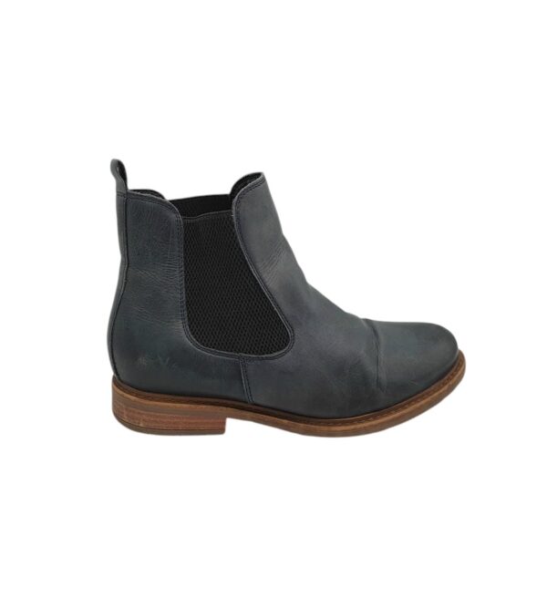 Botine dama Tamaris 40, piele, negru - imagine 1