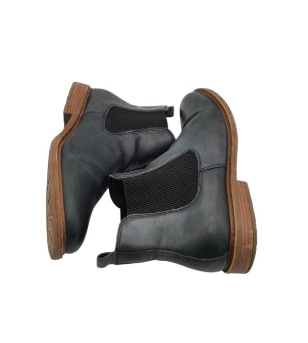 Botine dama Tamaris 40, piele, negru - imagine 4