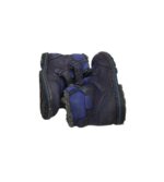 Ghete copii Elefanten 25, piele, albastru - imagine 4