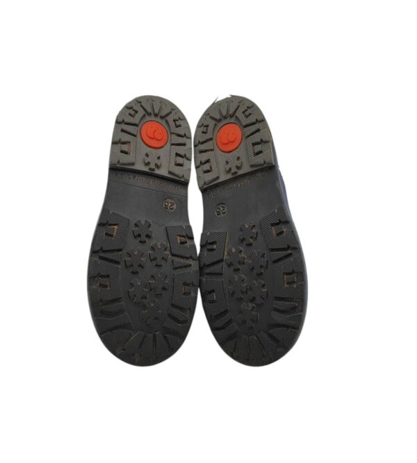 Ghete copii Elefanten 25, piele, albastru - imagine 5