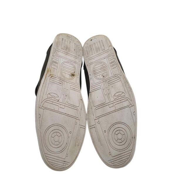 Adidasi barbati Vty 44, imitatie de piele, gri - imagine 5