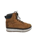 Ghete barbati Play Hard 43, piele intoarsa, maro